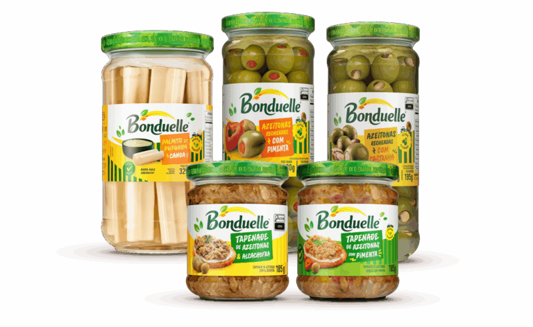 Bonduelle investe em novas ocasiões de consumo com a linha Momentos e lança Palmito Pupunha Canoa, azeitonas recheadas e tapenades