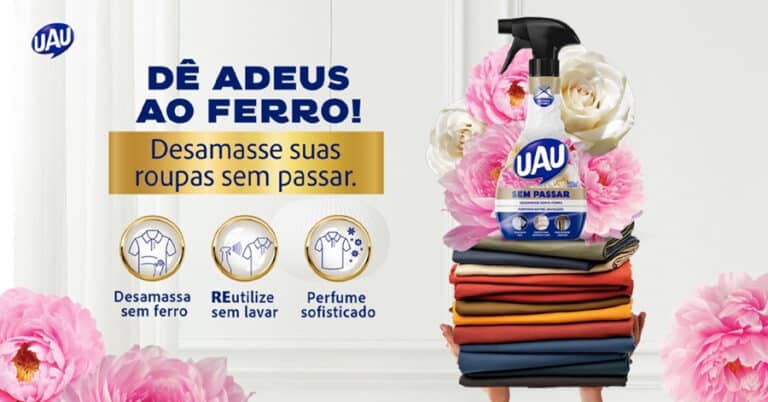 Tecnologia garante praticidade no cuidado das roupas com o lançamento do UAU Sem Passar