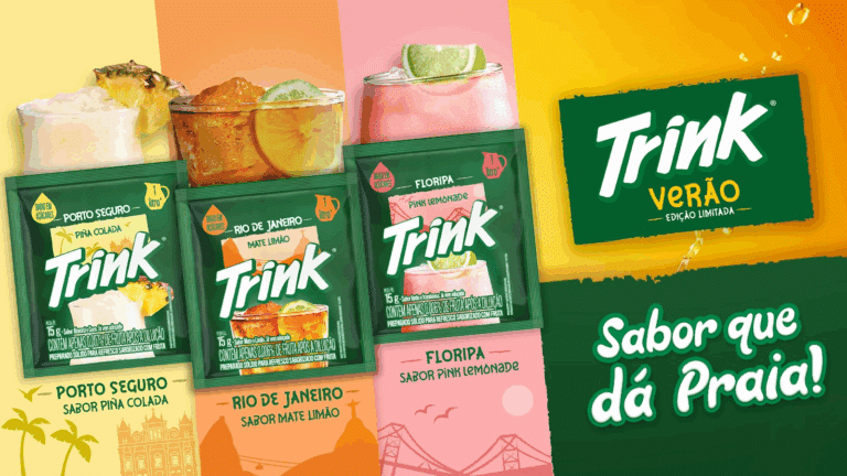 Kellanova apresenta novos sabores de refresco Trink®