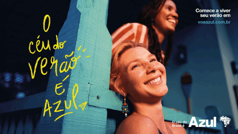 Azul lança campanha “O Céu do Verão é Azul” e amplia malha de voos em Congonhas até o Carnaval