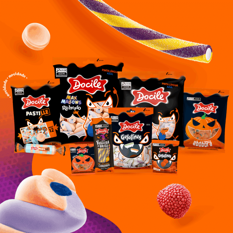 Docile apresenta portfólio completo para Halloween com expectativa de crescer 20% no período em relação ao ano passado