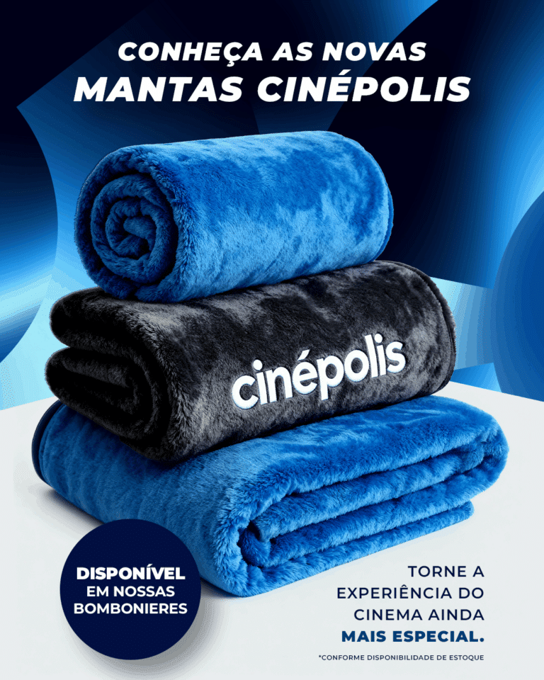 Cinépolis lança manta exclusiva e reforça compromisso com a experiência de conforto nas salas de cinema