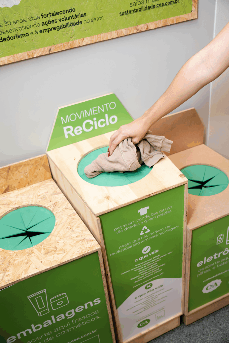 Movimento ReCiclo da C&A completa 8 anos com mais de 400 mil peças arrecadadas e engajamento crescente dos consumidores