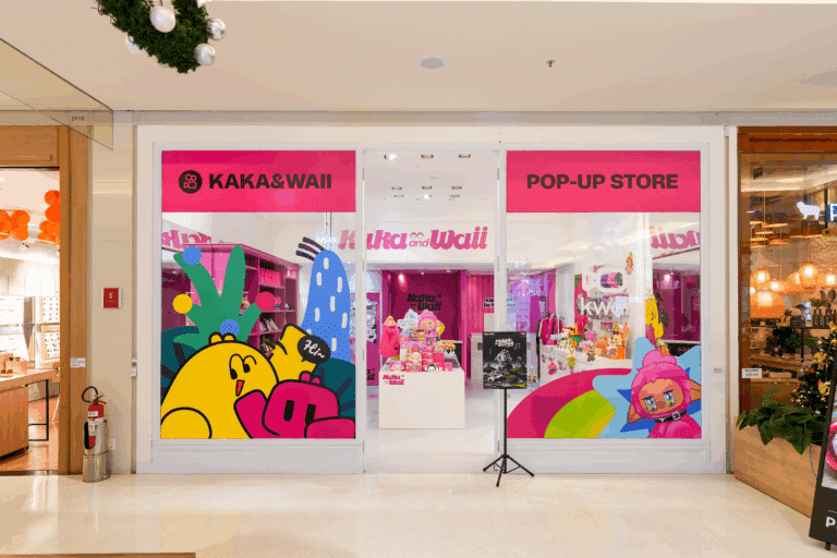 Kwai inaugura loja com produtos inspirados no universo do app e de seus mascotes