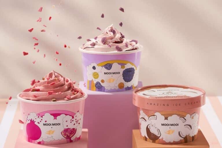 Em parceria com a MOOI MOOI, Dove leva a tendência beauty gourmand a outro patamar com sorvetes inspirados em seus esfoliantes corporais