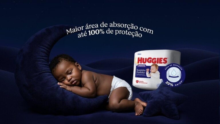 Huggies® acelera estratégia de inovação no Brasil com lançamento da fralda Pants Soninho Perfeito