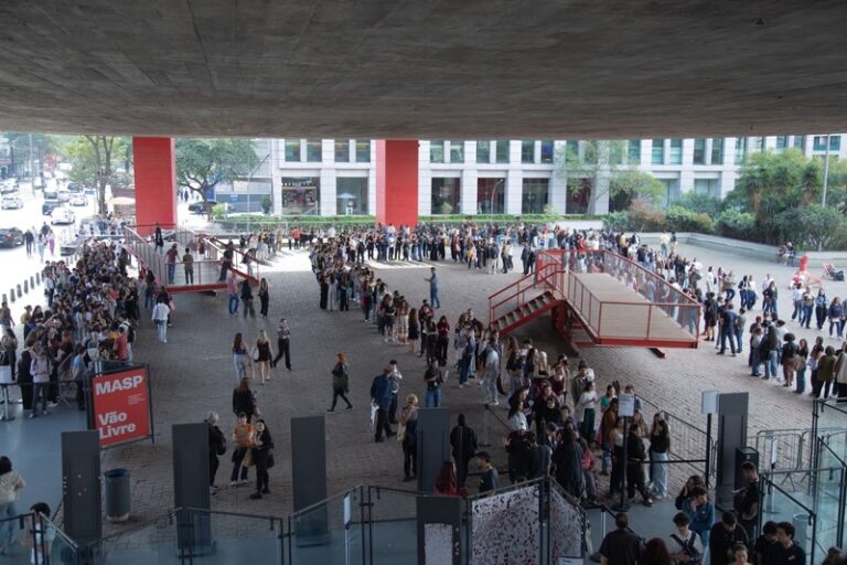 MASP atinge um milhão de visitantes em 2025