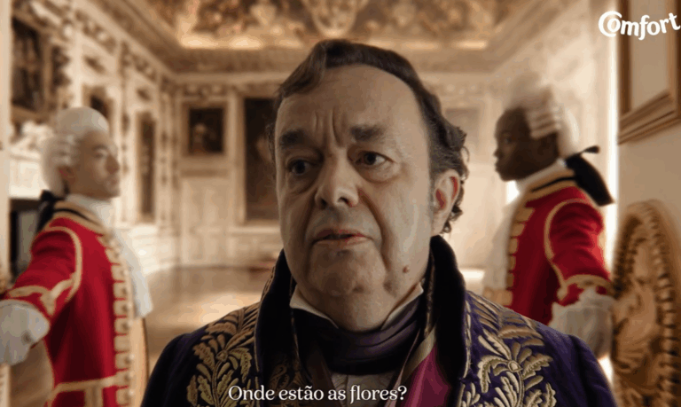 Com ator original da série, Comfort apresenta teaser de campanha Comfort Segredos Bridgerton