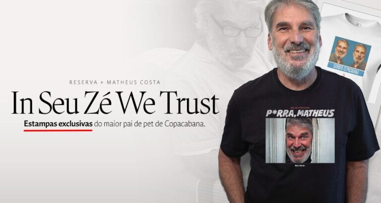 Reserva lança coleção com influenciador Matheus Costa inspirada em Seu Zé