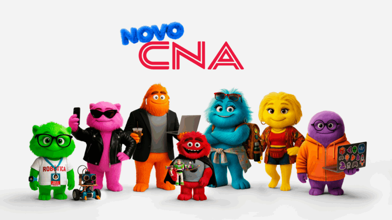 Para apresentar o Novo CNA ao mercado, rede lança campanha “Monstros CNA”