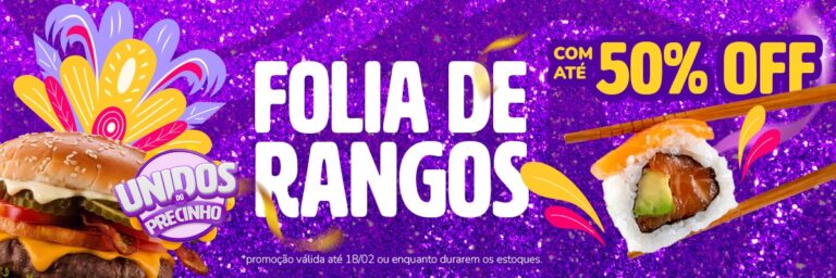 aiqfome lança campanha de carnaval com 50% OFF e aposta no consumo além dos blocos