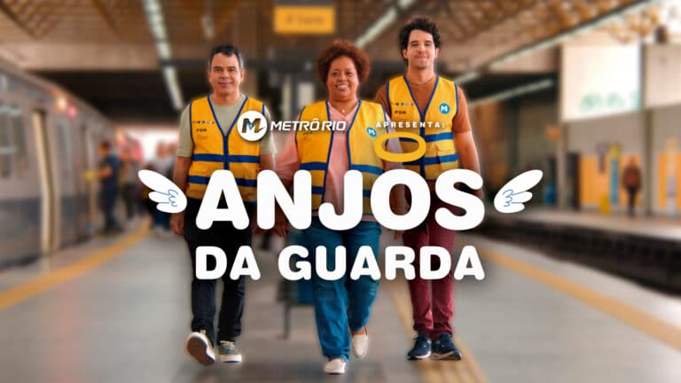 MetrôRio lança filme “Anjos da Guarda” para reforçar regras de segurança no sistema