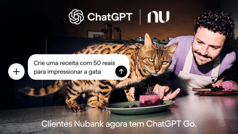 Nubank destaca benefícios do ChatGPT Go em nova campanha