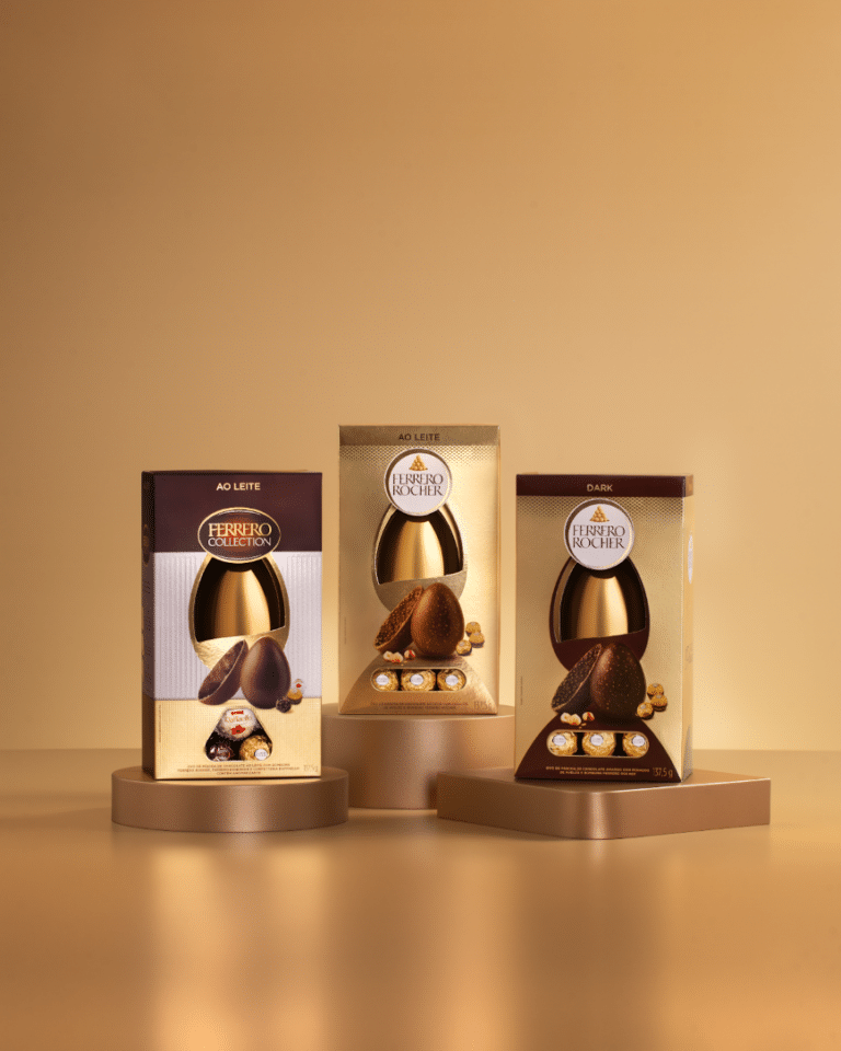 FERRERO ROCHER® reforça portfólio e apresenta novo formato para ovo FERRERO COLLECTION® na Páscoa 2026