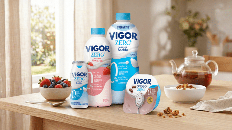 Vigor avança no mercado de saudabilidade com lançamento da linha Zero+