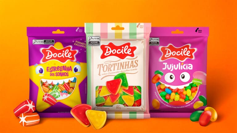 Docile apresenta lançamentos e reforça pioneirismo com Tortinhas e Estrelinhas