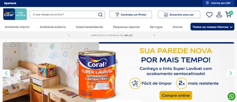 Coral lança novidades digitais que facilitam a jornada de compra de tintas dos brasileiros e valorizam o trabalho dos pintores