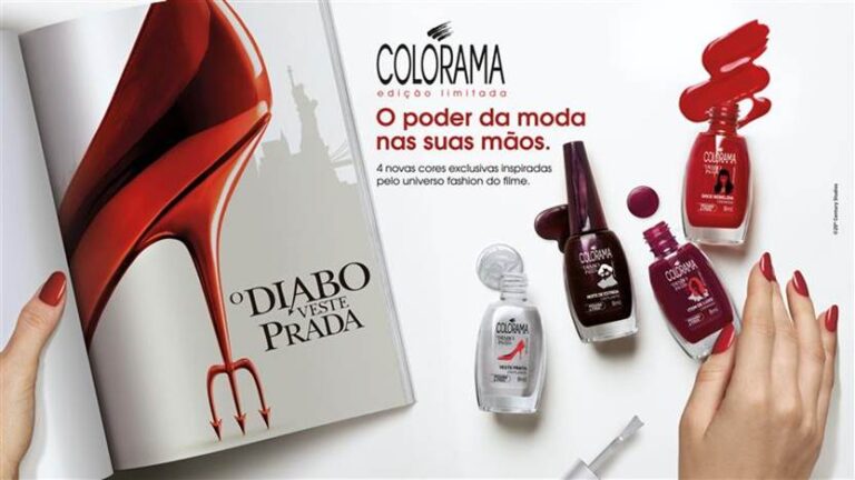 Colorama® lança coleção inspirada em O Diabo Veste Prada