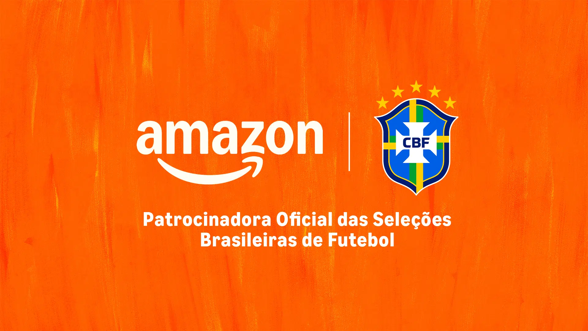 Amazon patrocinadora oficial das Seleções Brasileiras de Futebol em acordo com a CBF anunciado em abril de 2026