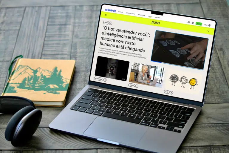 Pulsa, nova plataforma de saúde, bem-estar e beleza do Estadão lançada em abril de 2026 com portal, newsletter e checagem pelo Estadão Verifica
