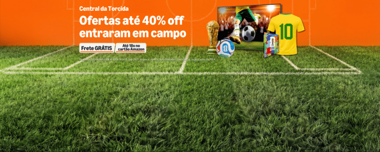 Amazon Brasil lança a ‘Central da Torcida’, página dedicada aos fãs de esportes