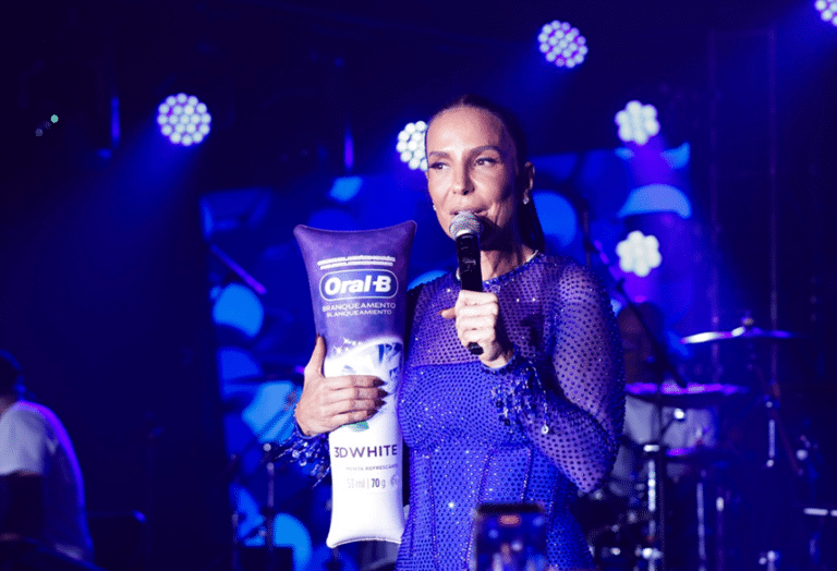 Oral-B realiza Festa do Brilho em São Paulo com Ivete Sangalo e lança trio de produtos