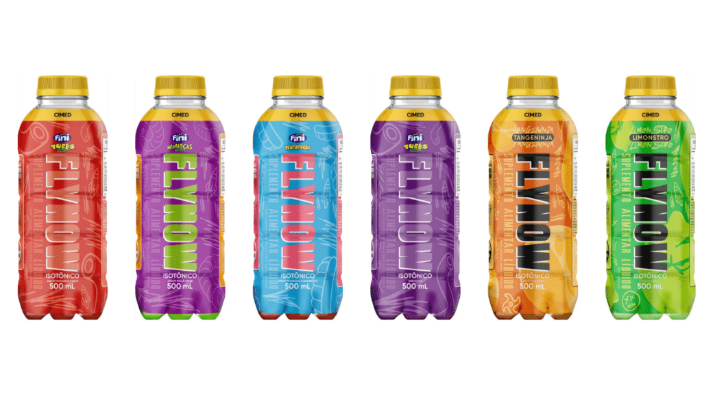 FlyNow, nova marca de isotônicos da Cimed lançada em 2026 com sabores desenvolvidos em parceria com a Fini