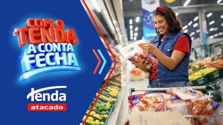 Bullet lança “Com o Tenda a conta fecha” e subverte a lógica promocional no atacarejo
