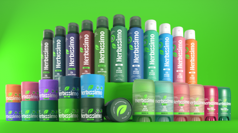 Herbíssimo reformula portfólio, lança novos formatos de desodorantes e novo posicionamento