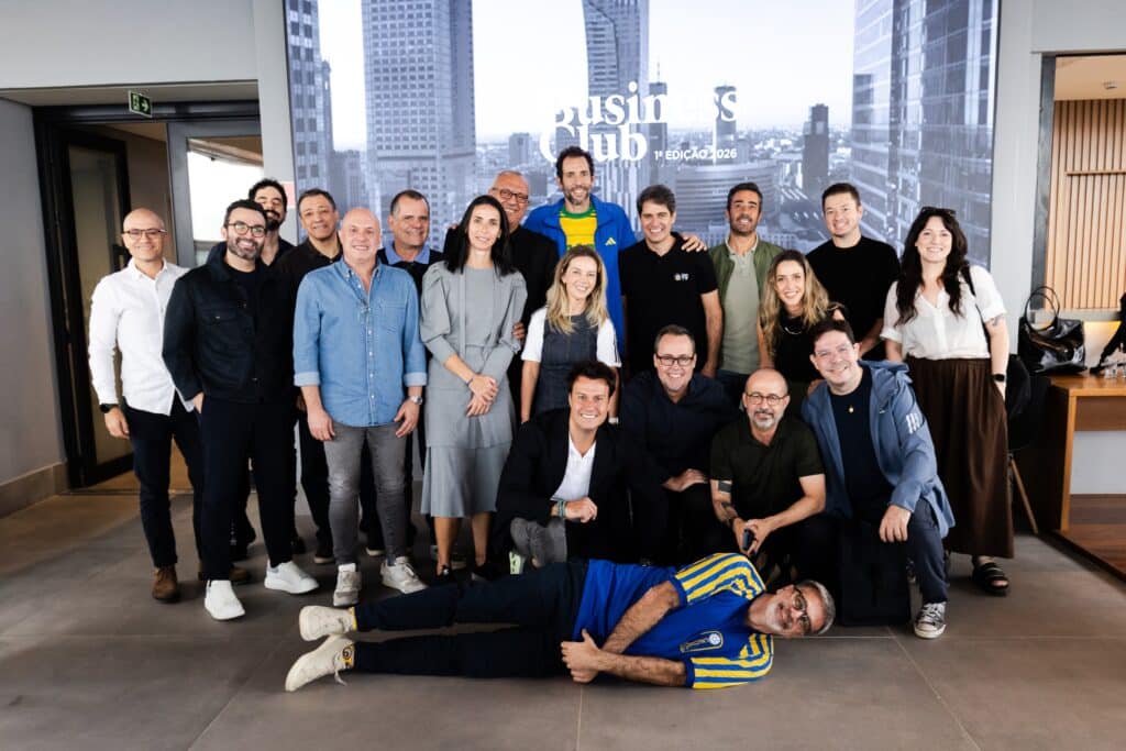 Participantes da primeira edição 2026 do Business Club do GAN reunidos para debater marketing esportivo e Copa do Mundo 2026