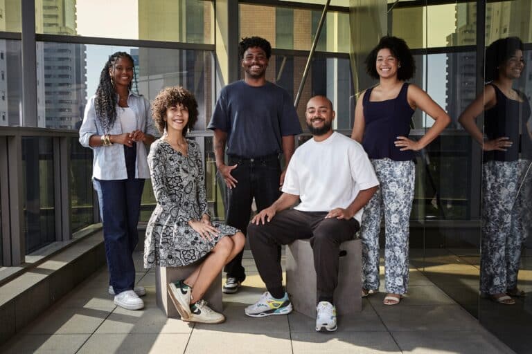 Novos profissionais do time de Estratégia da Publicis Brasil: Larissa Gomes, Vitoria Barros, Wesley Monteiro, Gabriel Quadros e Annanda Rocha