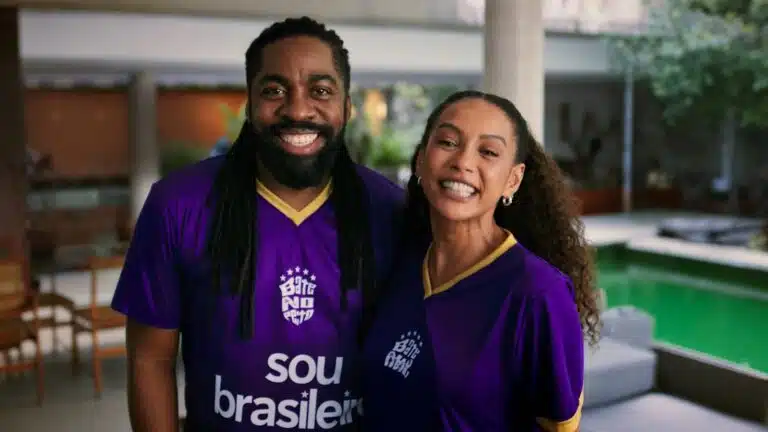Taís Araujo e Lázaro Ramos protagonizam campanha de Vivo Total para o Mundial 2026 criada pela GALERIA.ag