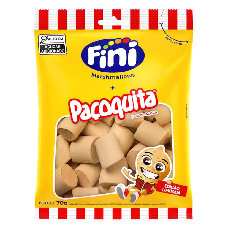 Fini e Paçoquita lançam Marsh Paçoquita em edição limitada para as Festas Juninas