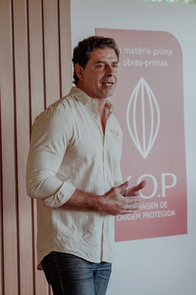 Fernando Vichi CEO da Kopenhagen apresenta a plataforma K.O.P. Kopenhagen de Origem Protegida lançada em maio de 2026