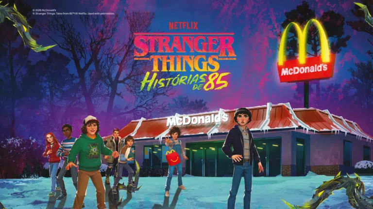 McLanche Feliz lança coleção Stranger Things Histórias de 85 com 10 brinquedos colecionáveis e experiência digital em maio de 2026