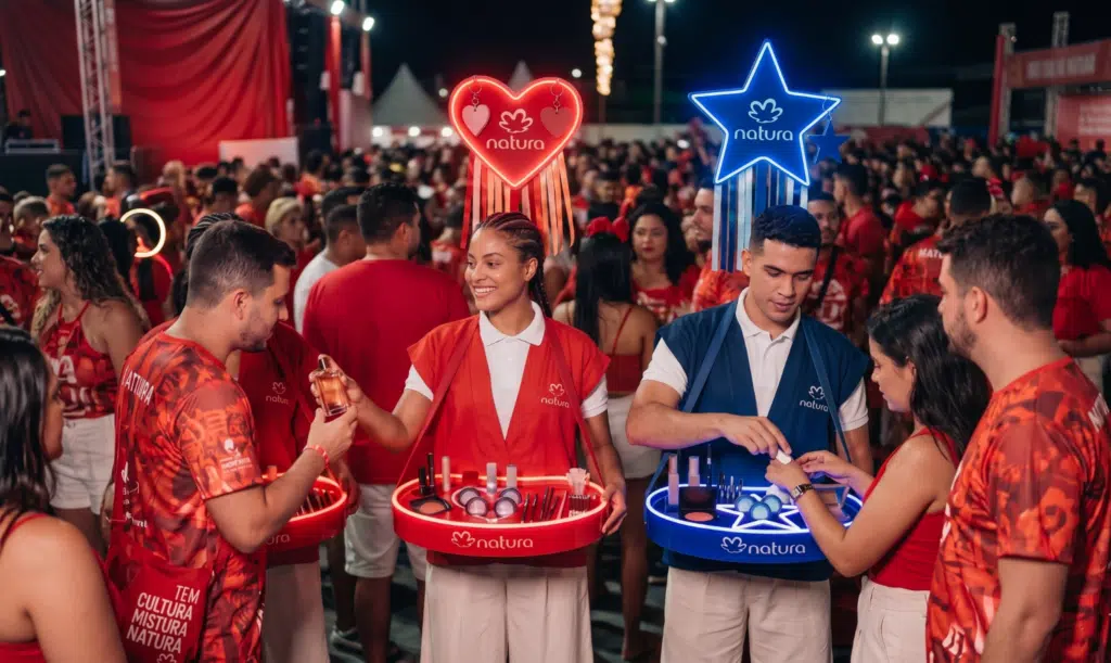 Natura retorna ao Festival de Parintins 2026 como marca de beleza oficial com blitz de maquiagem camarote e edições colecionáveis de Ekos Cupuaçu