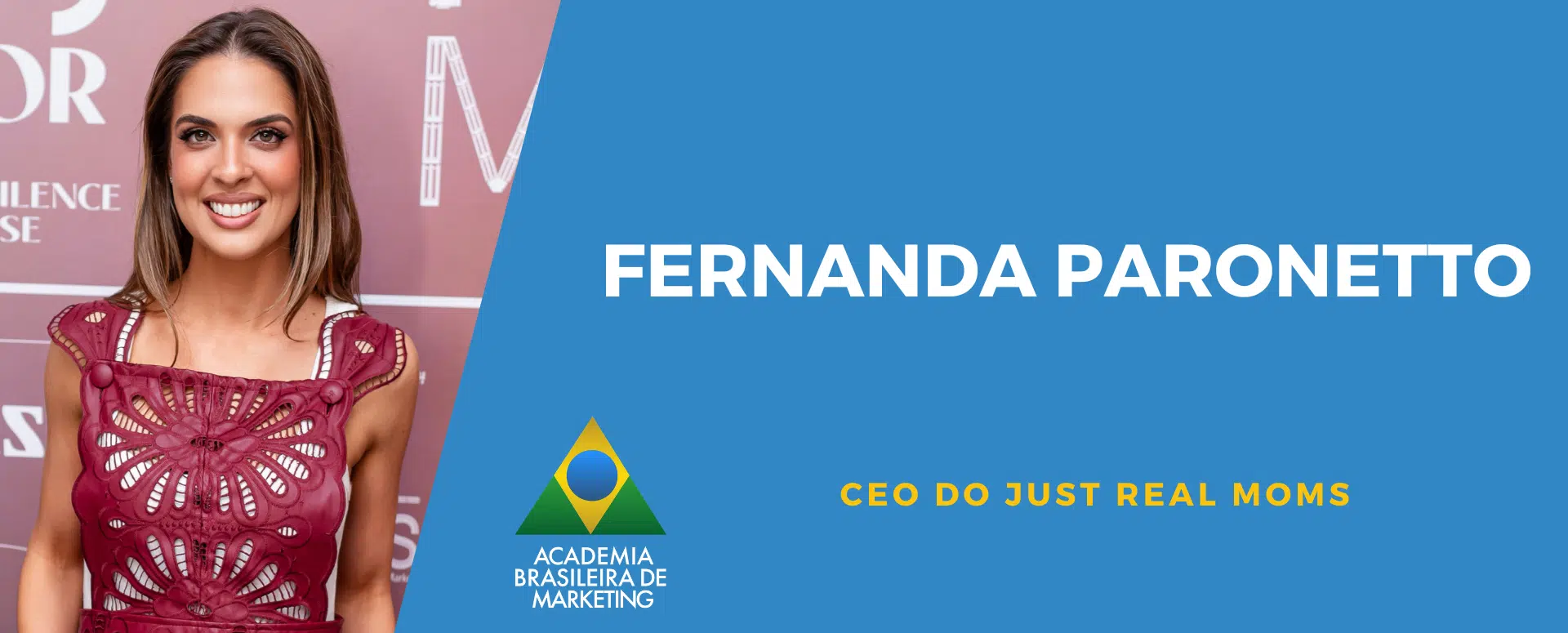 Fernanda Paroneto fundadora do Just fala no podcast Vozes no Marketing da Academia Brasileira de Marketing sobre ecossistema de maternidade com 15 milhões de acessos mensais