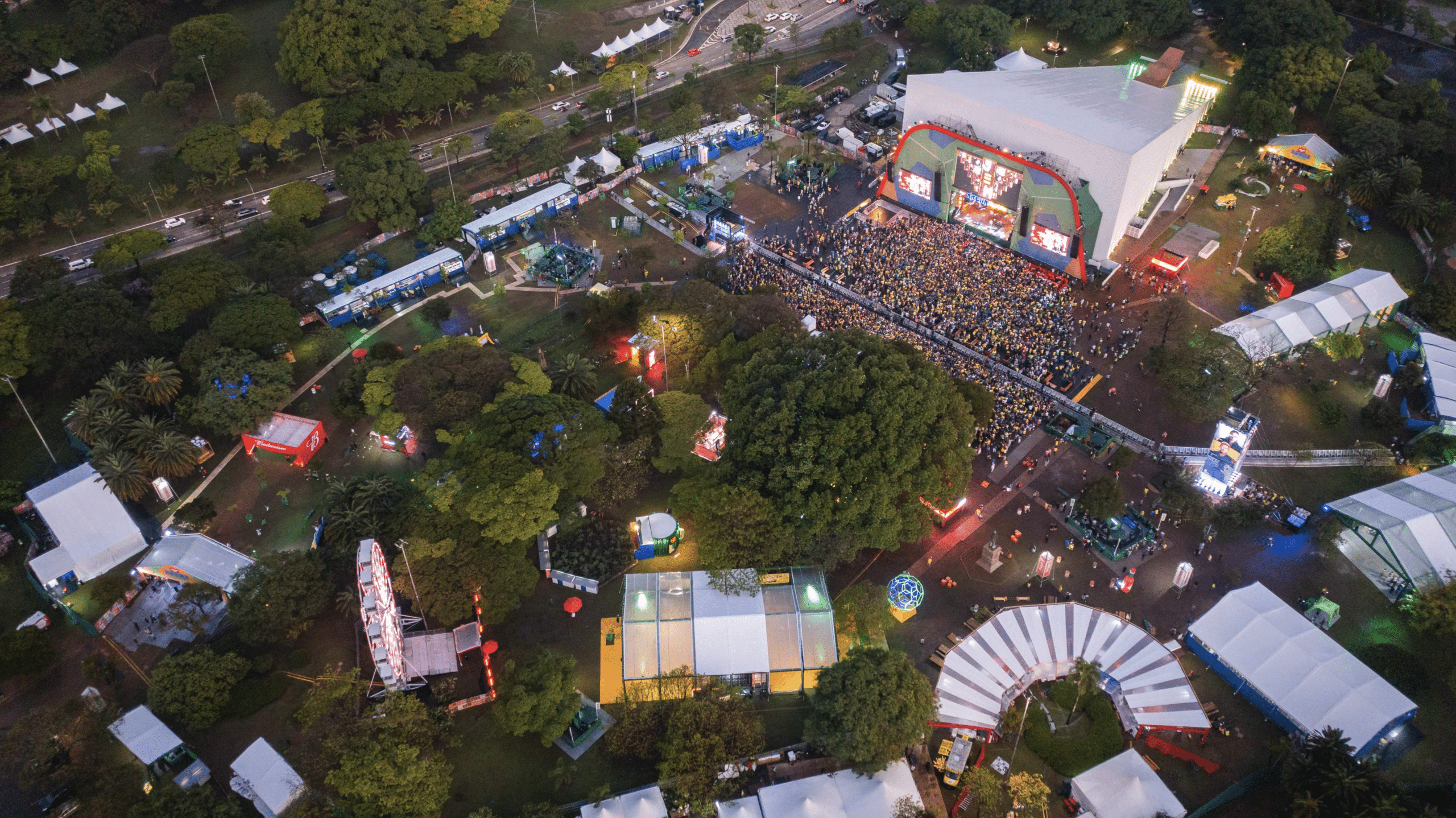 Arena Brasileira 2026 reúne 30 marcas no Parque Ibirapuera a partir de 13 de junho com ativações de Superbet Budweiser Smirnoff Chevrolet e Globo durante a Copa do Mundo