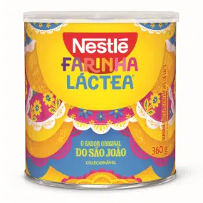 Farinha Láctea Nestlé lança embalagens colecionáveis de São João com ilustrações de Ayrton Pipo desenvolvidas pela Futurebrand em junho de 2026
