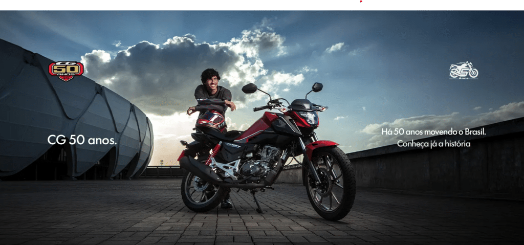Honda Motos lança websérie de 16 episódios para celebrar os 50 anos da CG no Brasil com histórias de clientes colaboradores e concessionários em 2026