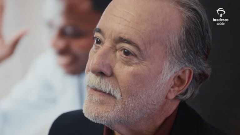 Tony Ramos protagoniza campanha Reputação solidez e sustentabilidade da Bradesco Saúde criada pela AlmapBBDO em 2026