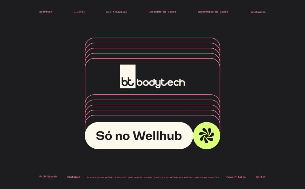 Wellhub Bodytech parceria bem-estar corporativo academia Brasil