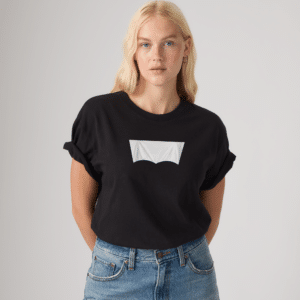Levi's lança camiseta de edição limitada Nobody's Gonna Know com logo Batwing coberto inspirada no viral do Levi's Stadium em julho de 2026