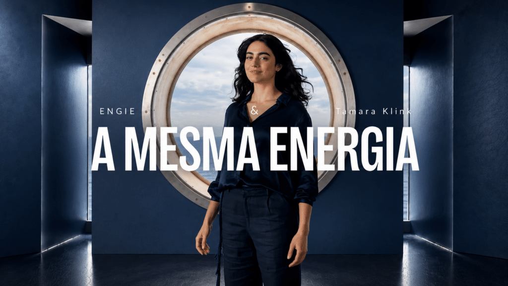 ENGIE lança campanha A Mesma Energia com Tamara Klink criada pela Paim United Creators reforçando compromisso com transição energética em 2026