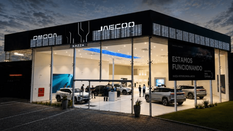 OMODA e JAECOO alcança 100 concessionárias no Brasil em junho de 2026 e prevê 150 unidades até o fim do ano em 25 estados
