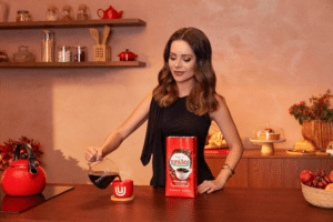 Sandy Café União embaixadora "O Sabor de Cada Pausa" campanha