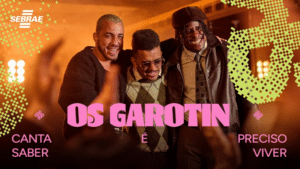 Os Garotin Sebrae Nosso Canto videoclipe Porto Alegre Marguerita's Pizzas