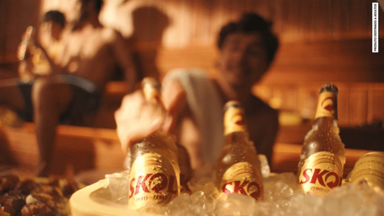 Skol Zero Zero campanha Chegou Skol Zero Zero Clóvis Mello