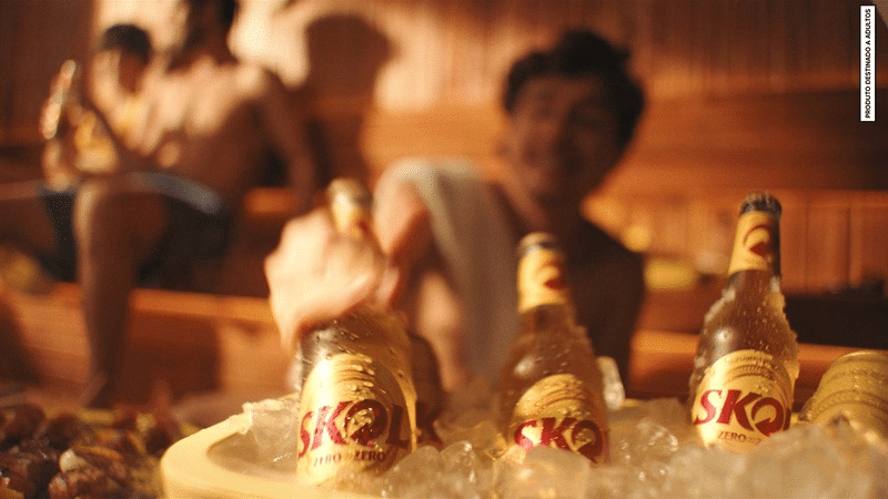 Skol Zero Zero campanha Chegou Skol Zero Zero Clóvis Mello