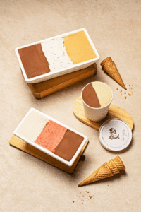 Bacio di Latte Bacio em Dobro promoção gelato Diversão Monstruosa